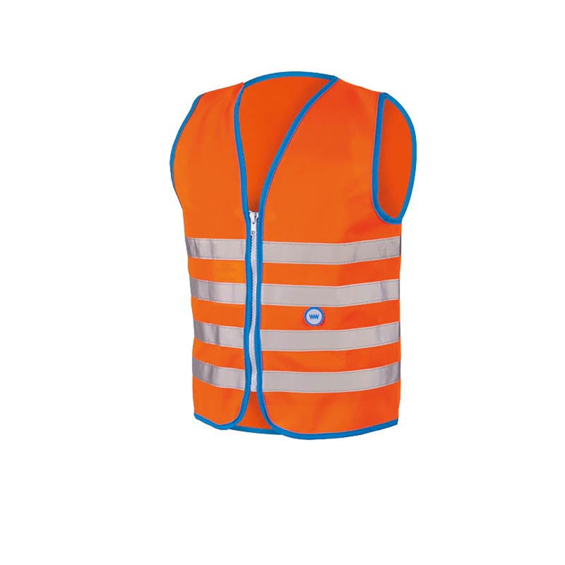Veiligheidshesje kind | WOWOW Fun Jacket | Oranje | Maat M