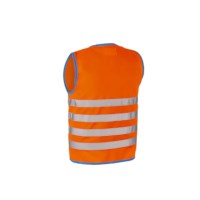 Veiligheidshesje kind | WOWOW Fun Jacket | Oranje | Maat M