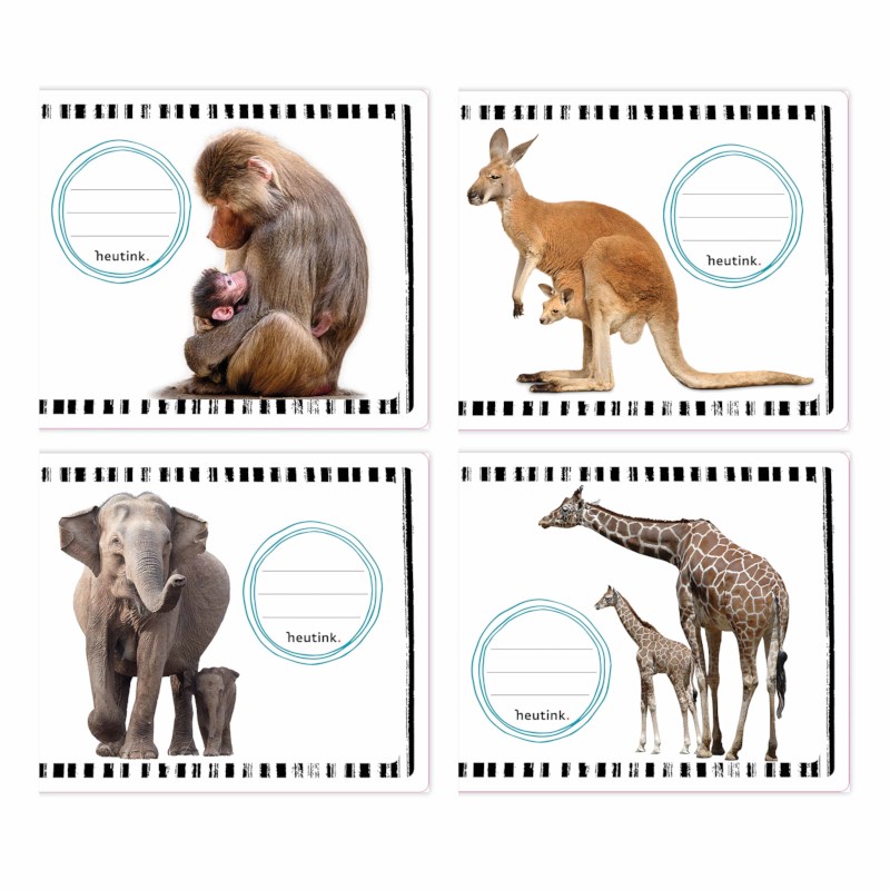 Schriften | Heutink | Moeder en kind | Heutink | Liniatuur 6-3-6 mm | 25 stuks 