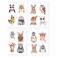Schriften | Heutink | Dieren | Blanco | 25 stuks 