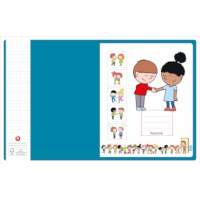 Schriften | Heutink | Begroeting | Gelijnd 6 - 4 - 6 mm | 25 stuks