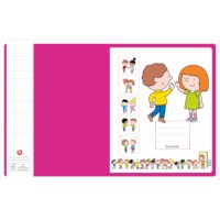 Schriften | Heutink | Begroeting | Gelijnd 6 - 4 - 6 mm | 25 stuks