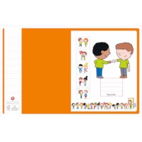 Schriften | Heutink | Begroeting | Gelijnd 6 - 4 - 6 mm | 25 stuks