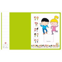 Schriften | Heutink | Begroeting | Gelijnd 6 - 4 - 6 mm | 25 stuks