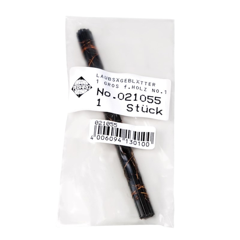 Figuurzaagjes | Nr. 1 | Hout | Fijn | 130 mm | 144 stuks