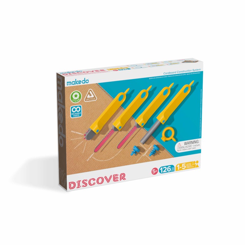 Discover set | Makedo | 126 delig