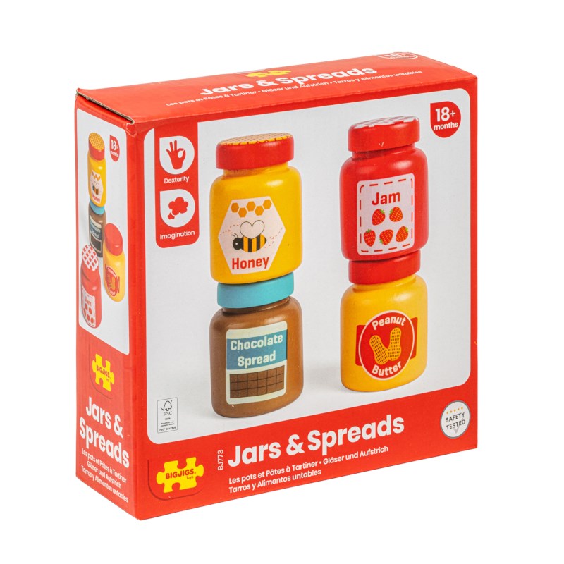 Potten broodbeleg | 4-delig