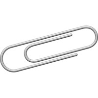 Paperclips | Verzinkt | 30 mm | Doos à 100 stuks