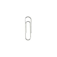 Paperclips | Verzinkt | 30 mm | Doos à 100 stuks