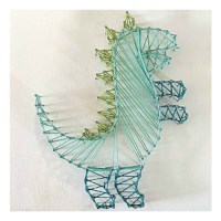 Spijkerplankje dino | Inclusief spijkers