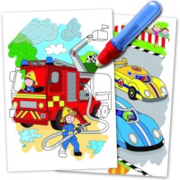 Waterkleurboek | Galt | Voertuigen