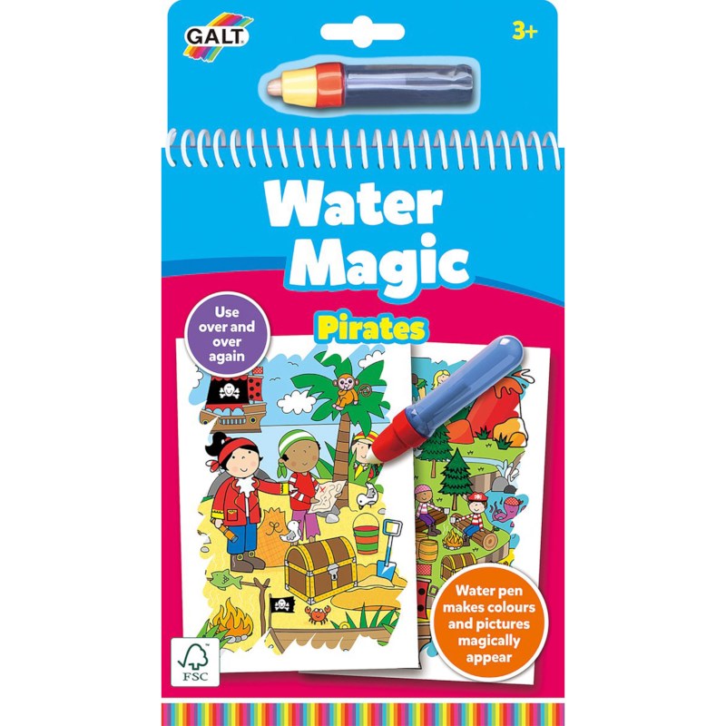 Waterkleurboek | Galt | Piraten
