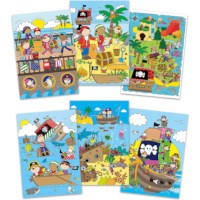 Waterkleurboek | Galt | Piraten