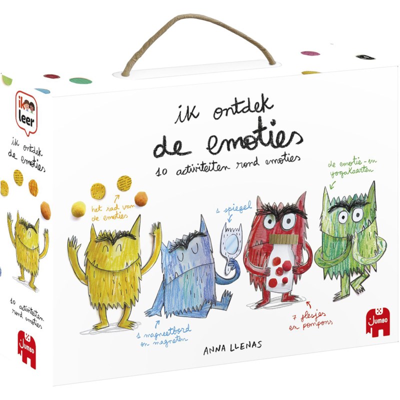 Ik ontdek de emoties | Ik leer ontdekken - Kleurenmonsters | Jumbo