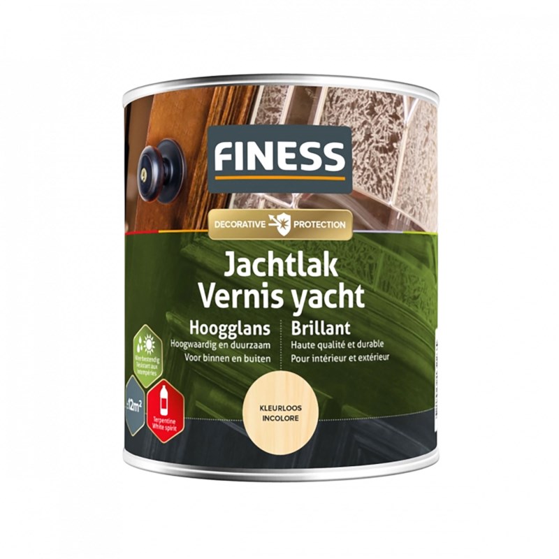 Acryllak | Glans | Kleurloos | 250 ml