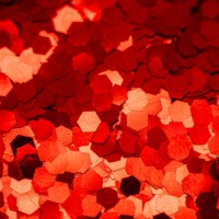 Flitter/glitter | Rood