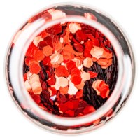 Flitter/glitter | Rood