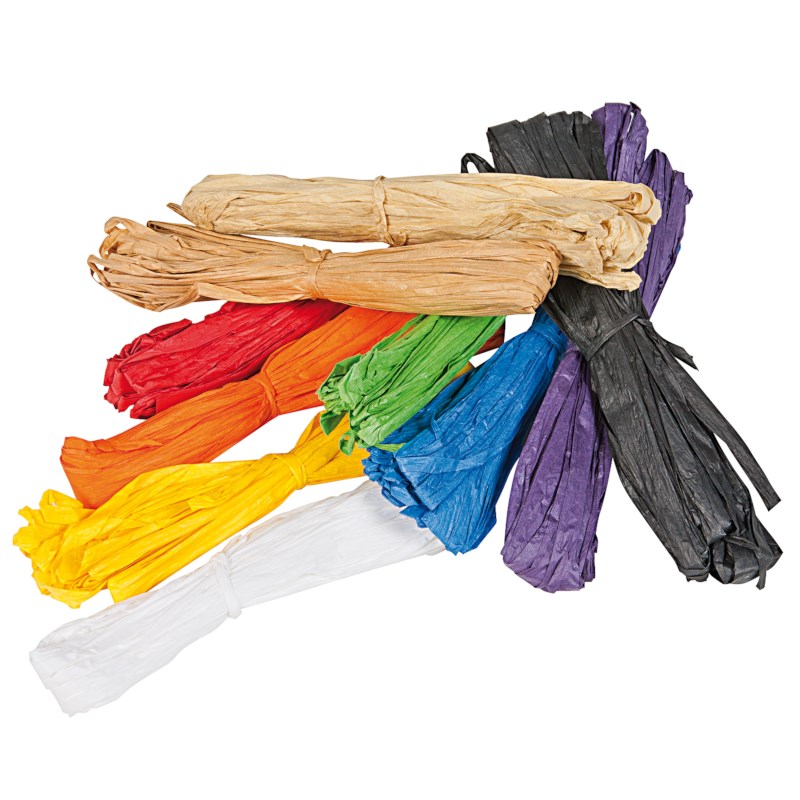 Kunstraffia | Groen | 20 meter