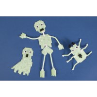 Strijkkralen set | Playbox | Glow in the dark