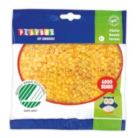 Strijkkralen | Playbox | Geel | 6000 stuks