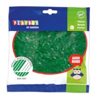 Strijkkralen | Playbox | Groen | 6000 stuks