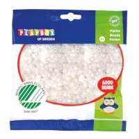 Strijkkralen | Playbox | Wit | 6000 stuks