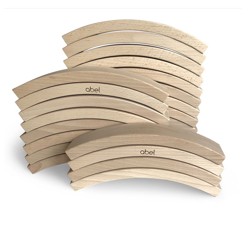 Abel Blocks | Naturel | Set van 24 blokken
