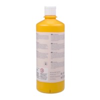 Plakkaatverf | Ecola | Donkergeel 202 | 1000 ml