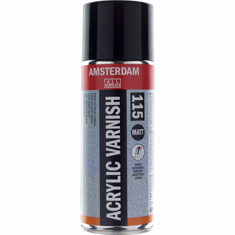 Acrylvernis spuitbus | Amsterdam | Mat 115 | 400 ml