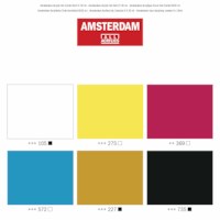 Acrylinkt | Amsterdam | Assorti | 30ml | 6 stuks