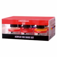 Acrylinkt | Amsterdam | Assorti | 30ml | 6 stuks