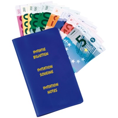 WISSNER Actief Leren – Euro Speelgeld, 100 Stuks 5-euro Biljetten – Ideaal Voor Rekenles, Winkeltje Spelen En Vroeg Geldrekenen – Made In Germany