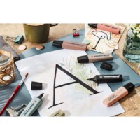 Markeerstift | STABILO | BOSS ORIGINAL | NatureCOLORS | Etui 8 kleuren