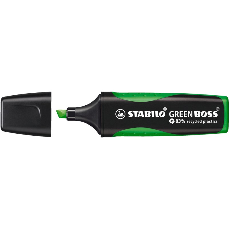Markeerstift | STABILO | GREEN BOSS | Groen