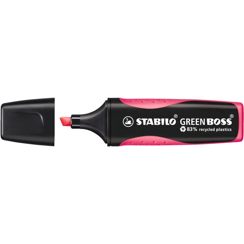 Markeerstift | STABILO | GREEN BOSS | Roze