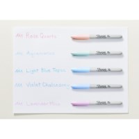 Marker permanent | Sharpie |  Mystic gems | Fijne punt | 12 pastelkleuren