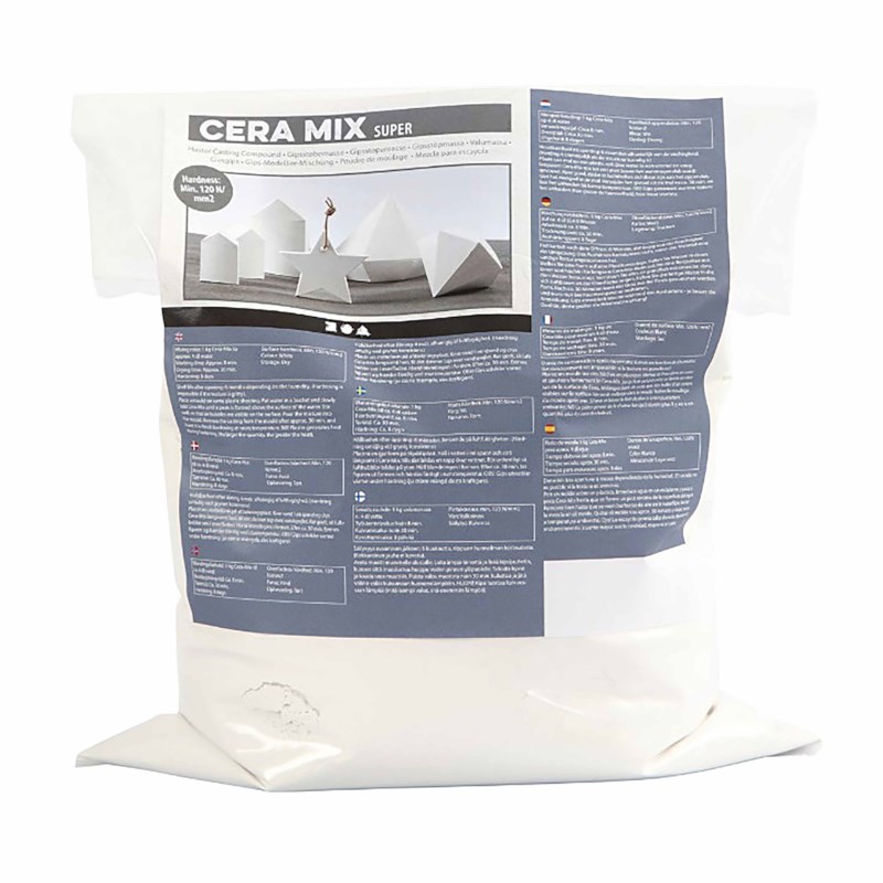 Gietpoeder | Cera mix super | Wit | 5 kg 