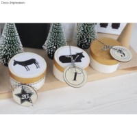 Houtspaandoosje | Rond | 6 x 3,5 cm