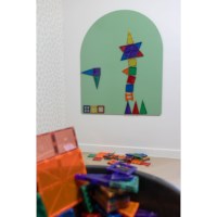 Magneetbord | Groen | 80 x 98,5 cm