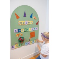 Magneetbord | Groen | 80 x 98,5 cm