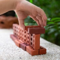 Bakstenen klein | Guidecraft | 60-delig