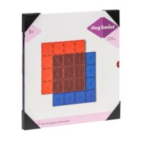 Basisplaten voor magnetische bouwblokken | MagGenius | 30 x 30 cm | Set à 2 stuks