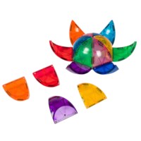 Magnetische koepelblokken | MagGenius | Set à 16 stuks