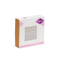 Cijfers, stippen en rekentekens voor magnetische bouwblokken | MagGenius | 60-delig