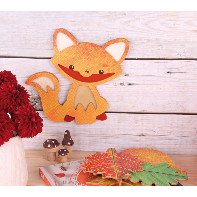 Vos ornament | MDF |  21 x 19.6 cm