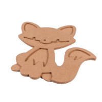 Vos ornament | MDF |  21 x 19.6 cm