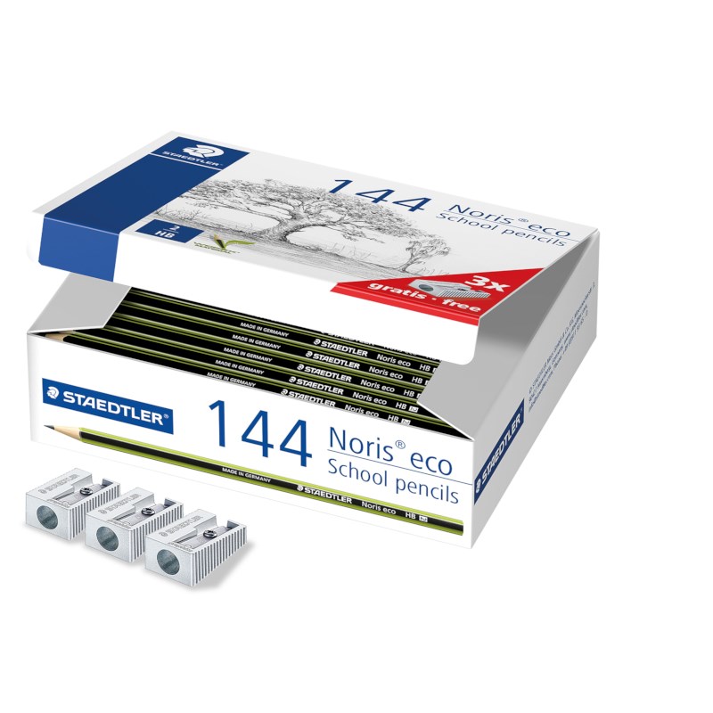 Potloden | Staedtler | Noris Eco | HB | Set à 144 stuks