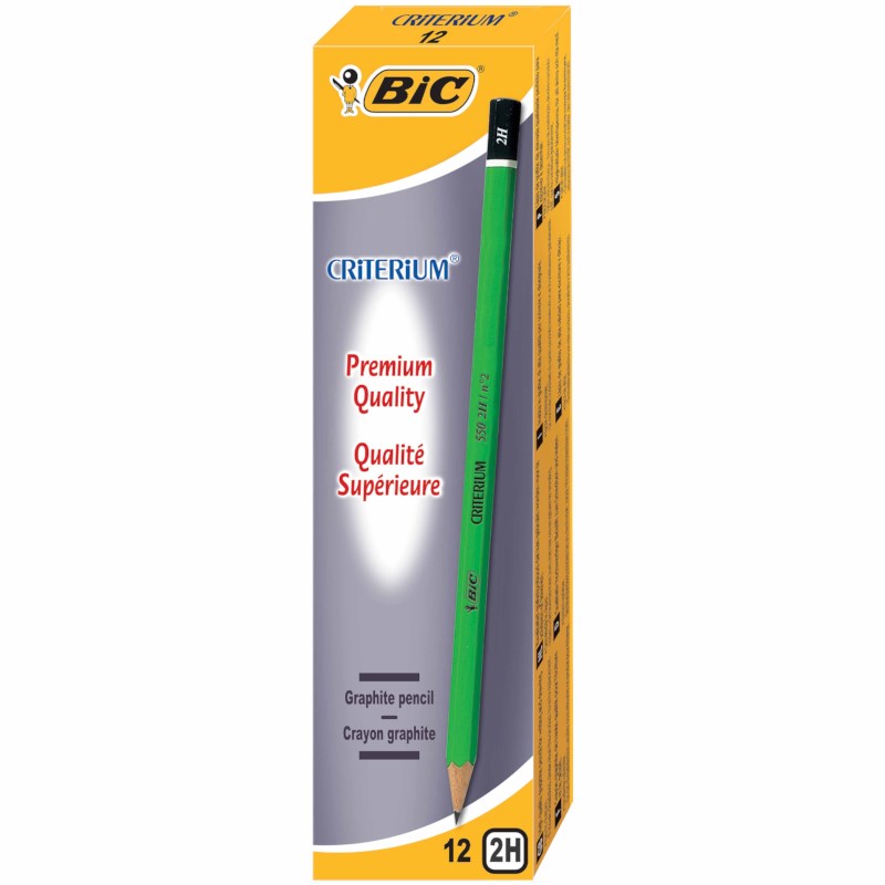 Tekenpotloden | Conté-criterium | 2H | Doos à 12 stuks