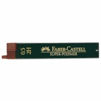 Vulpotlood navulling | Faber Castell | 2H  | 0,5 mm |  12 stiften