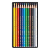 Aquarelpotloden | Caran d'Ache Prismalo | 12 kleuren